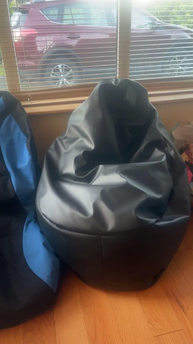 Leather Bean Bag - Image 1