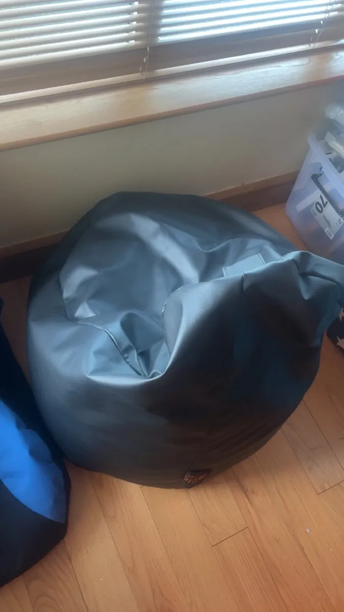Leather Bean Bag - Image 3