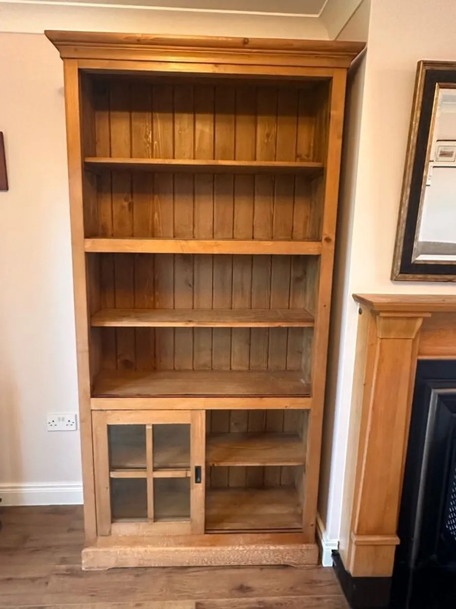 Book shelves and storage unit