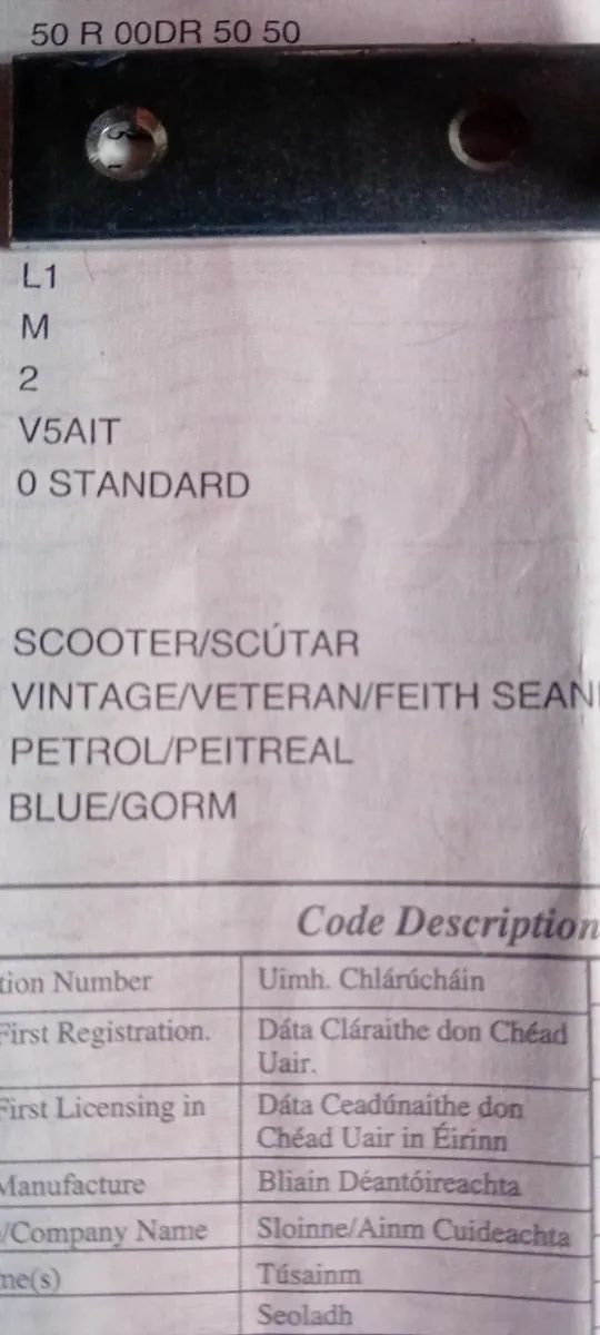 Vespa small frames for sale - Image 2