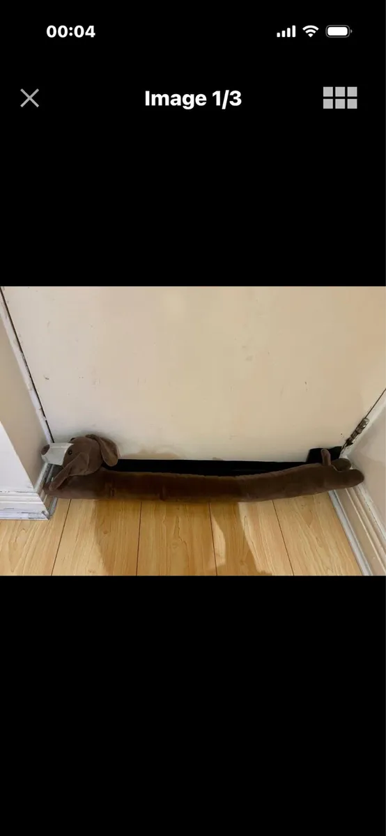sausage dog draught excluder - Image 1