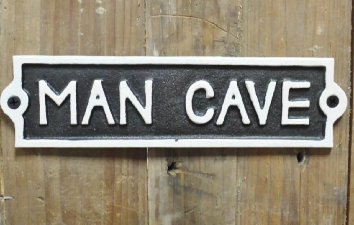 Man Cave – black – D4965