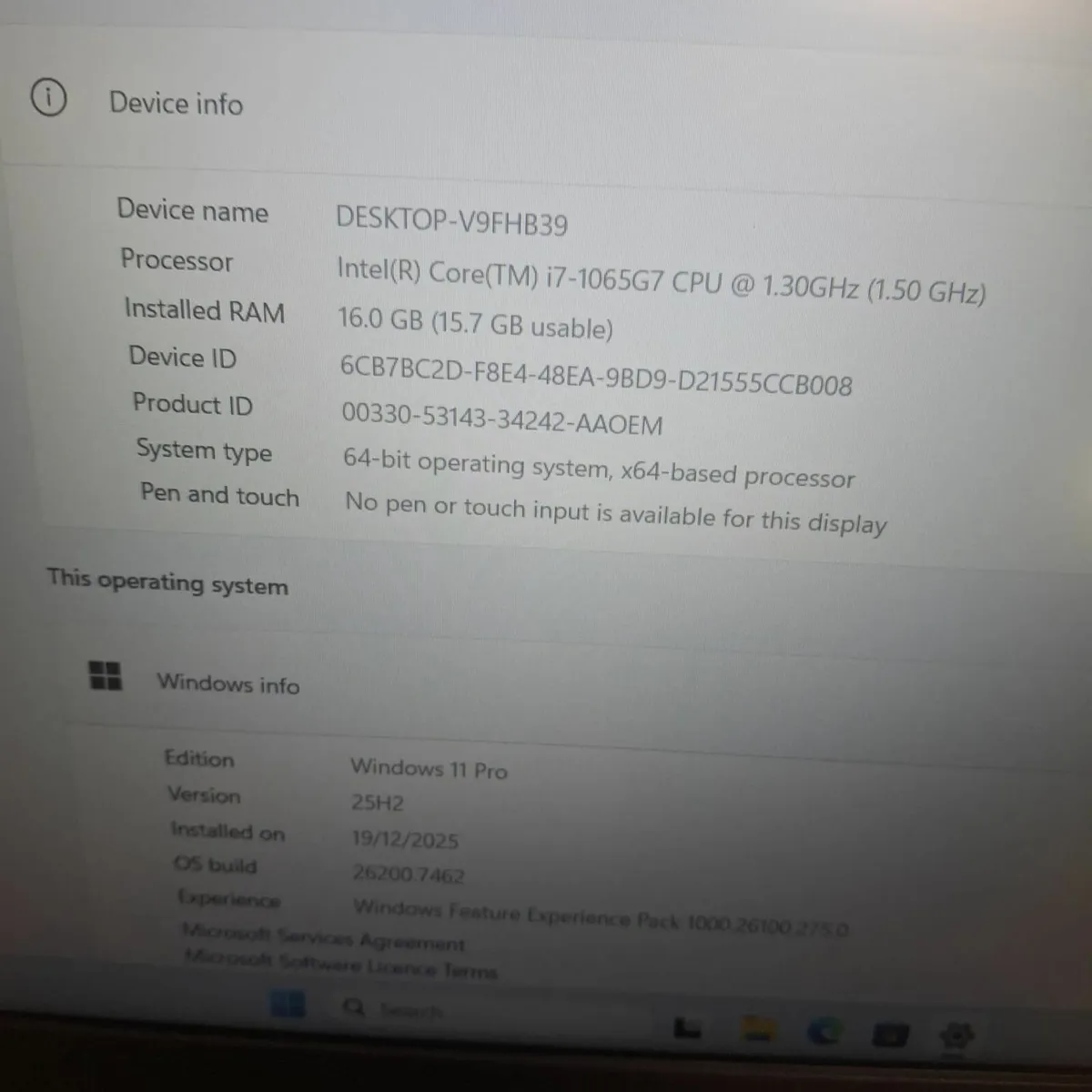 Lenovo ThinkBook 15 IIL | Intel i7 1065G7 | 16GB - Image 3