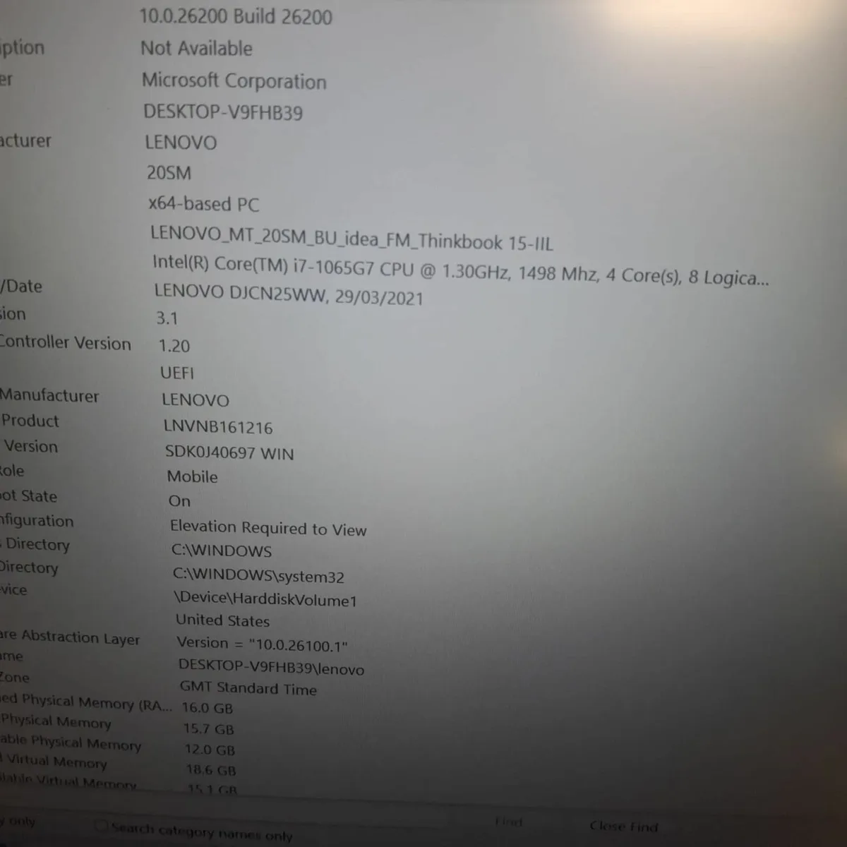 Lenovo ThinkBook 15 IIL | Intel i7 1065G7 | 16GB - Image 4