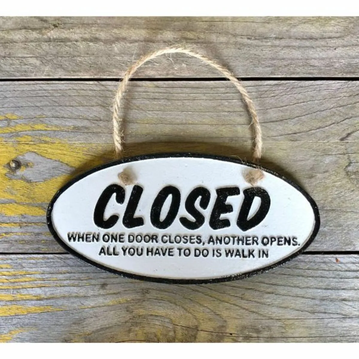 Open / Closed each side on string – HS269 - Image 2