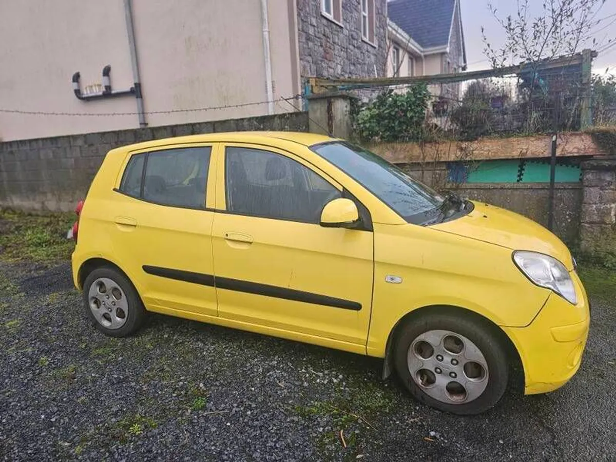 2010 Yellow Kia Picanto for Sale (taxed/Ncted) - Image 2