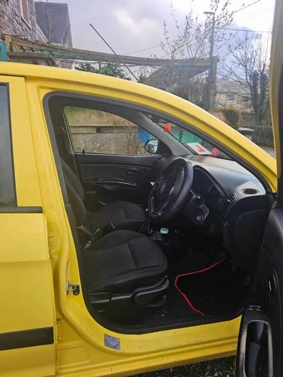 2010 Yellow Kia Picanto for Sale (taxed/Ncted) - Image 3