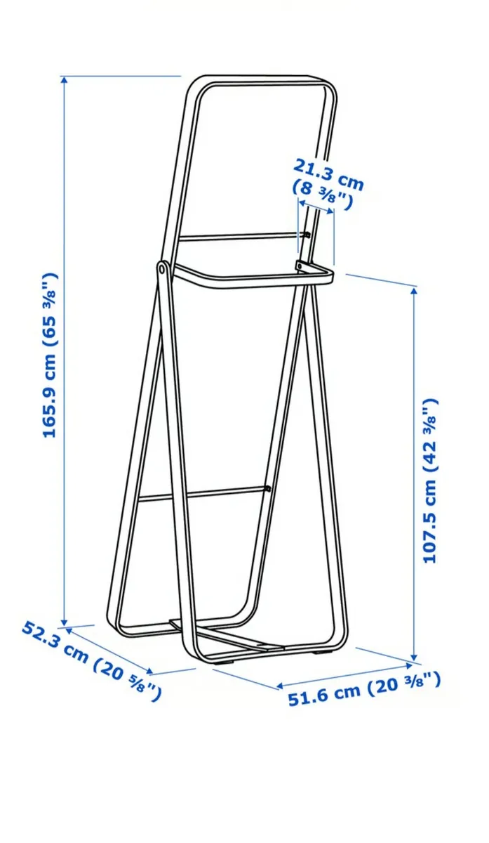 IKEA STANDING MIRROR - Image 2