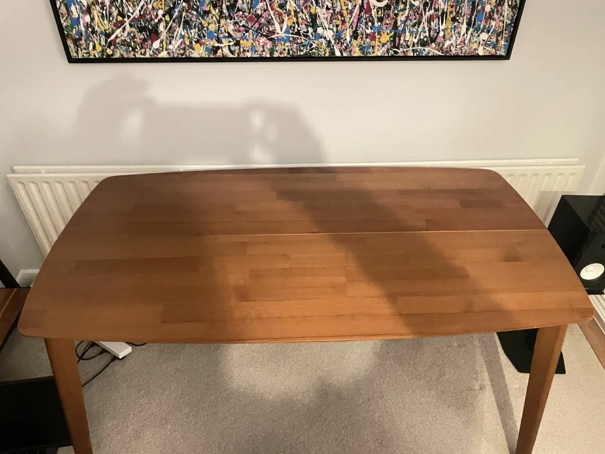 Dining Table or Home Office Desk 150x80cm Seats 4 - Image 1