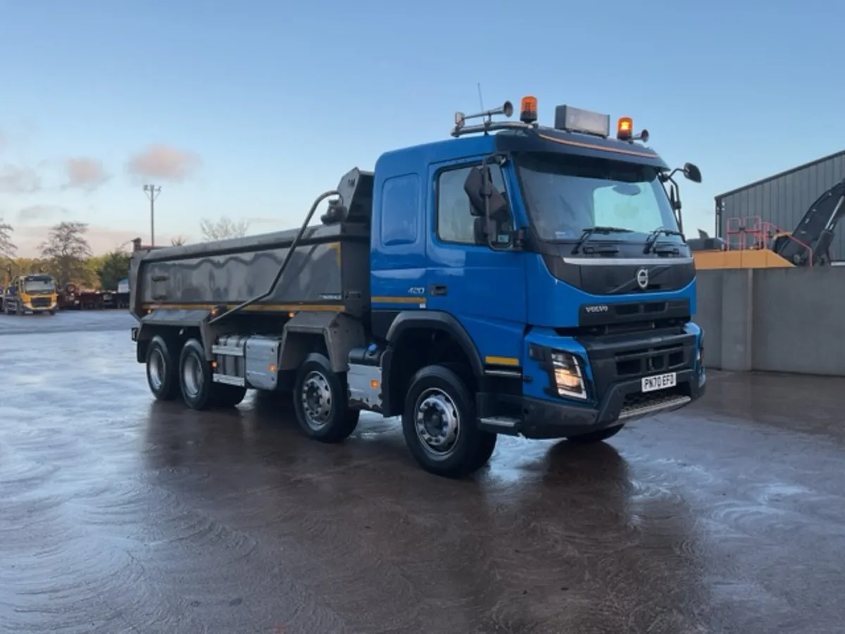 2020 Volvo FMX420 8x4 Steel Tipper - Image 1