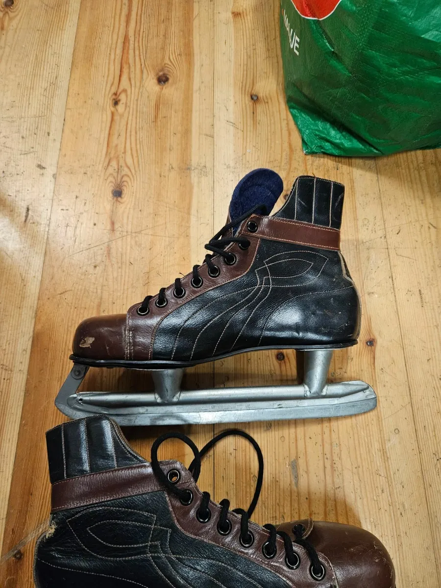 Vintage Ice Skating Boots - Image 3