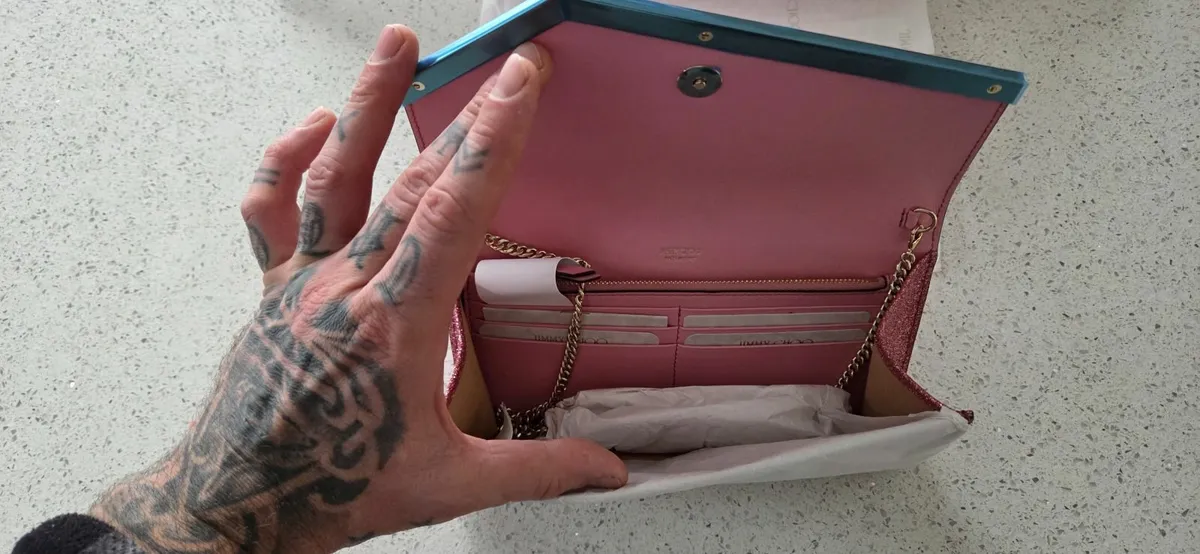 jimmy choo emmie clutch - Image 3