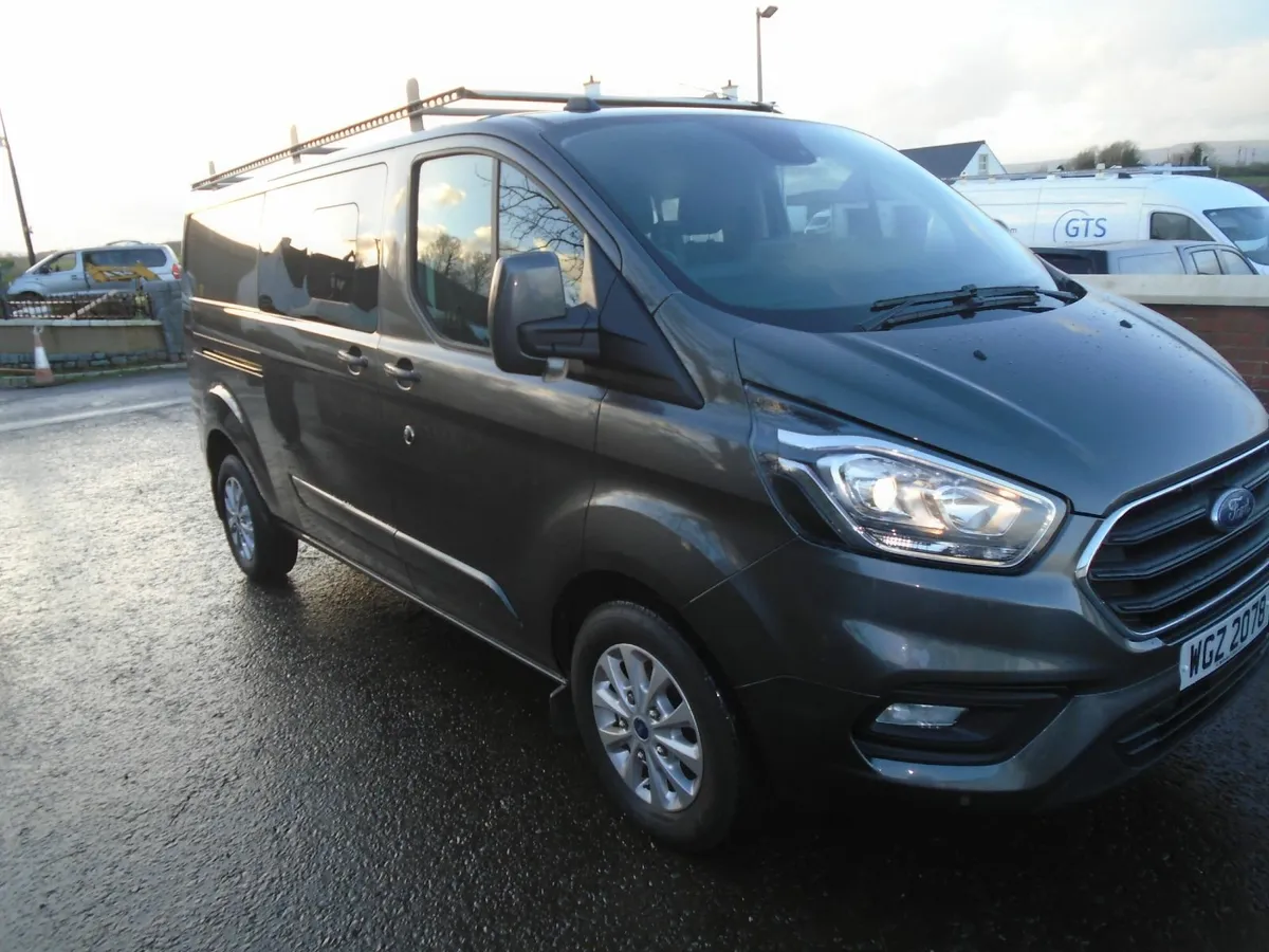 2022 Ford Transit Custom DCIV LWB LIMITED 130HP. - Image 1