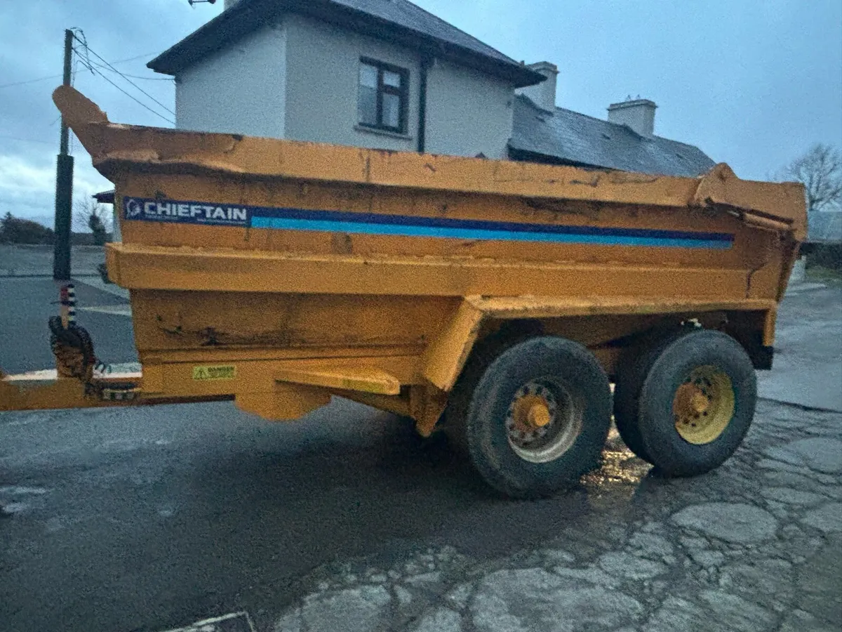 Chieftain dumptrailer 20ton - Image 1