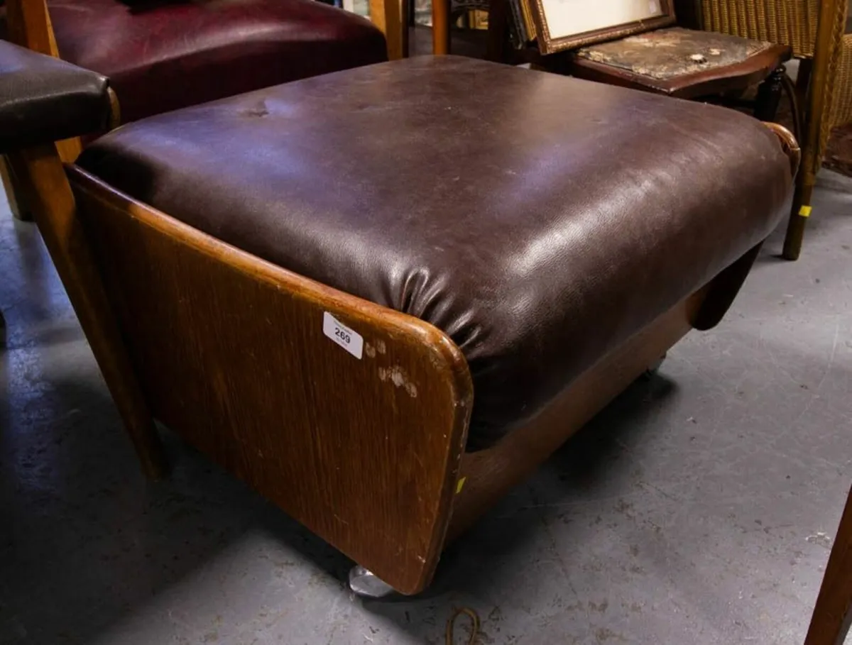 G Plan foot stool