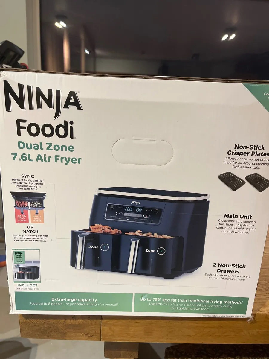 Ninja Foodi Dual Zone 7.6L Air Fryer - Image 2