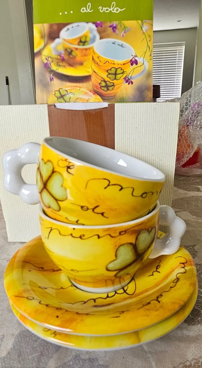 New 2 Cappuccino Cups - Image 1