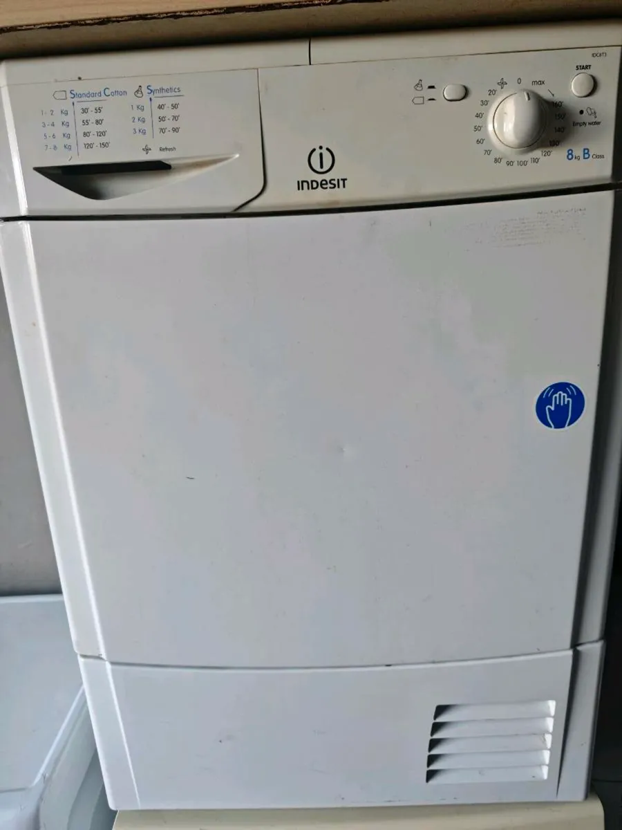 Indesit condenser dryer 8kg