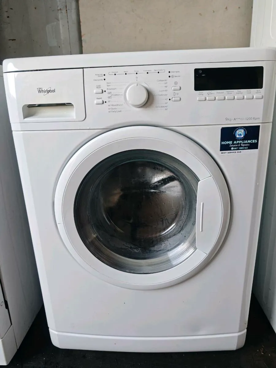 Whirlpool washing machine 9kg - Image 1