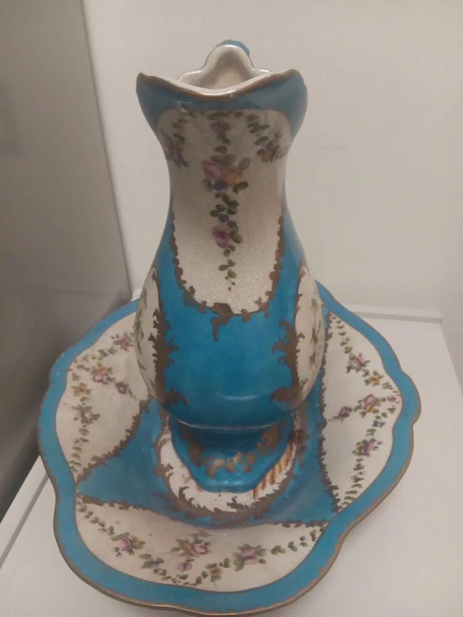 Washbowl and jug set - Image 1