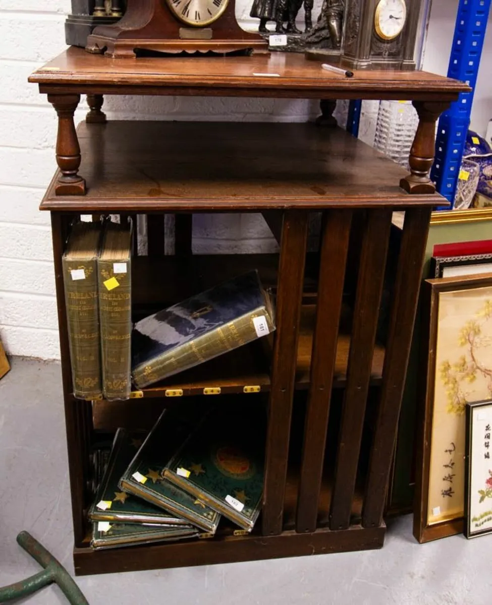 Oak book stand