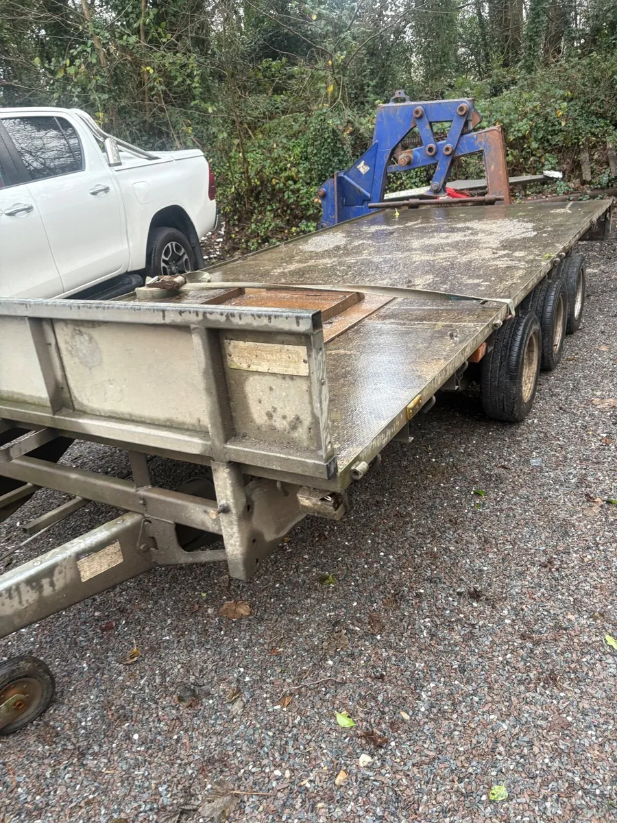 Ivor Williams builders trailer - Image 1