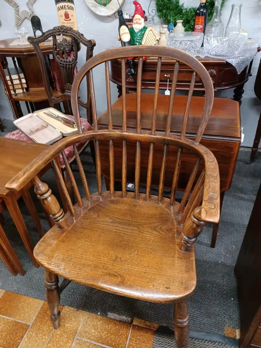 2 Windsor armchairs - Image 2