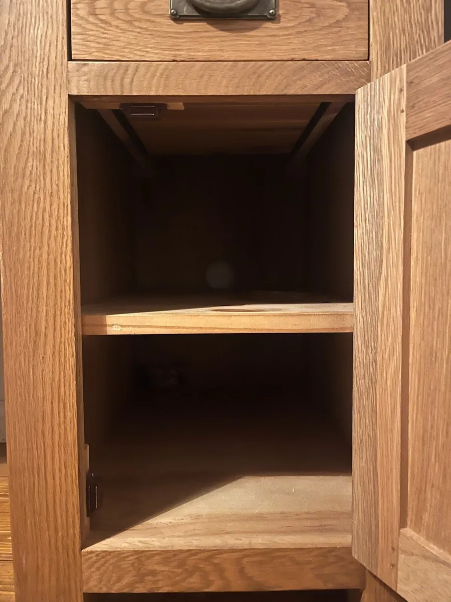 Solid Oak Desk - Image 3