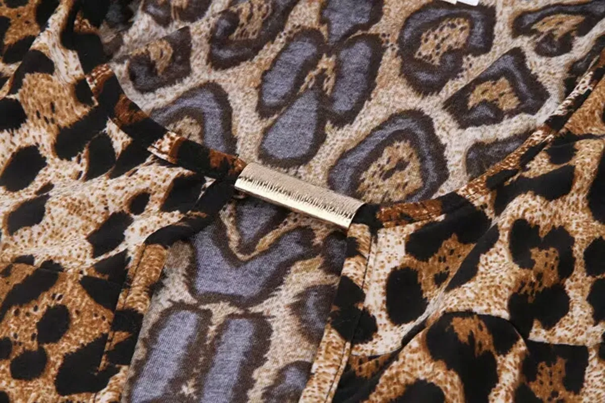 Leo animal print top size fits Xs s small m - Image 1