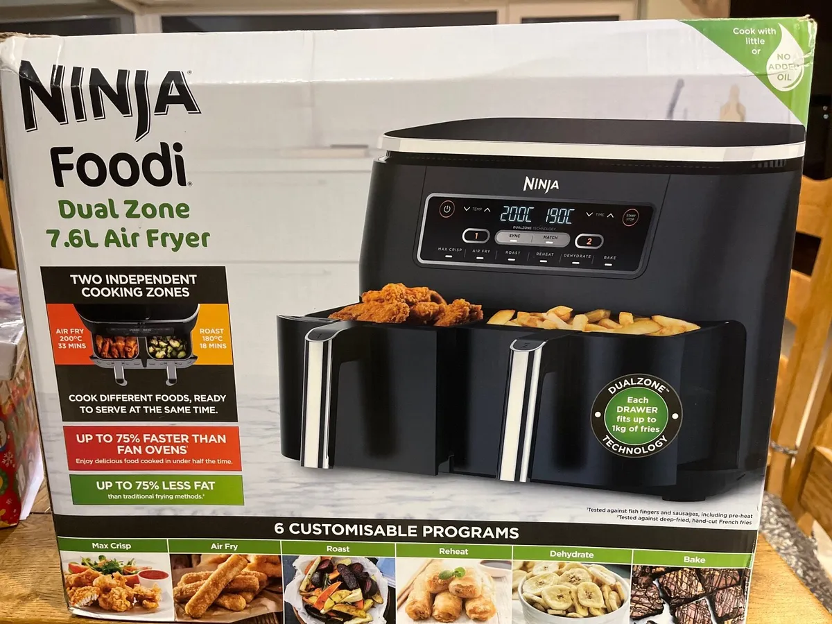 Ninja Foodi Dual Zone 7.6L Air Fryer - Image 4