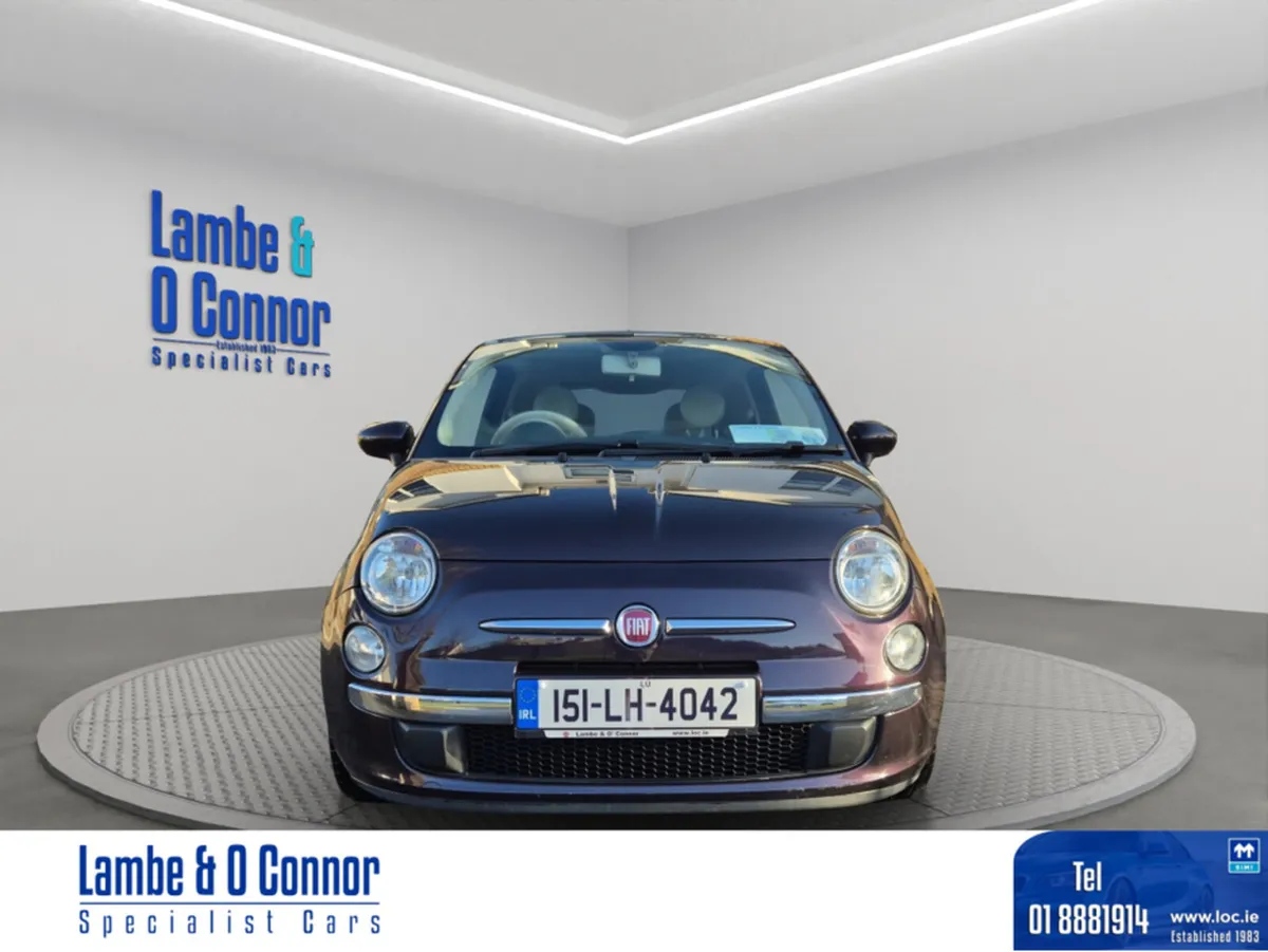 Fiat 500 1.2 LOUNGE **** PAN ROOF *** ALLOYS **** - Image 2