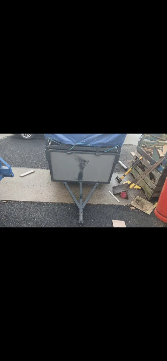 Car trailer fold down side and Canopy best offer - Image 4