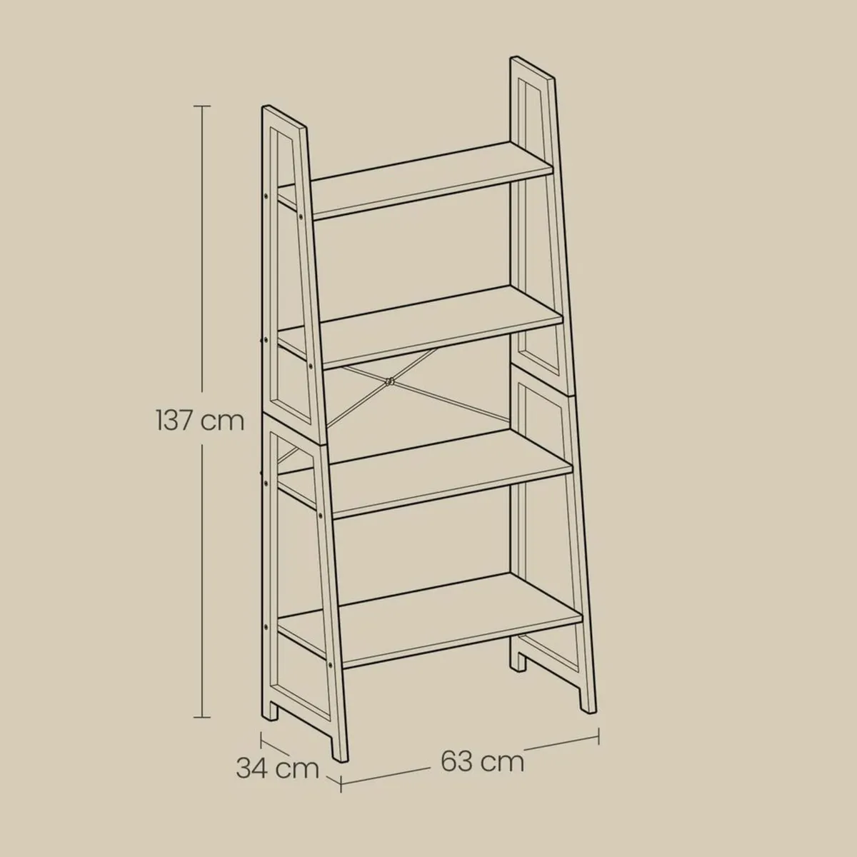 NEW Bookcase Display Unit - Fit into car.. - Image 2