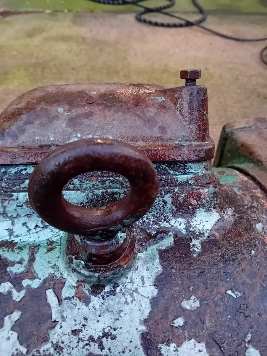 Vintage 1948 3 phase motor - Image 2