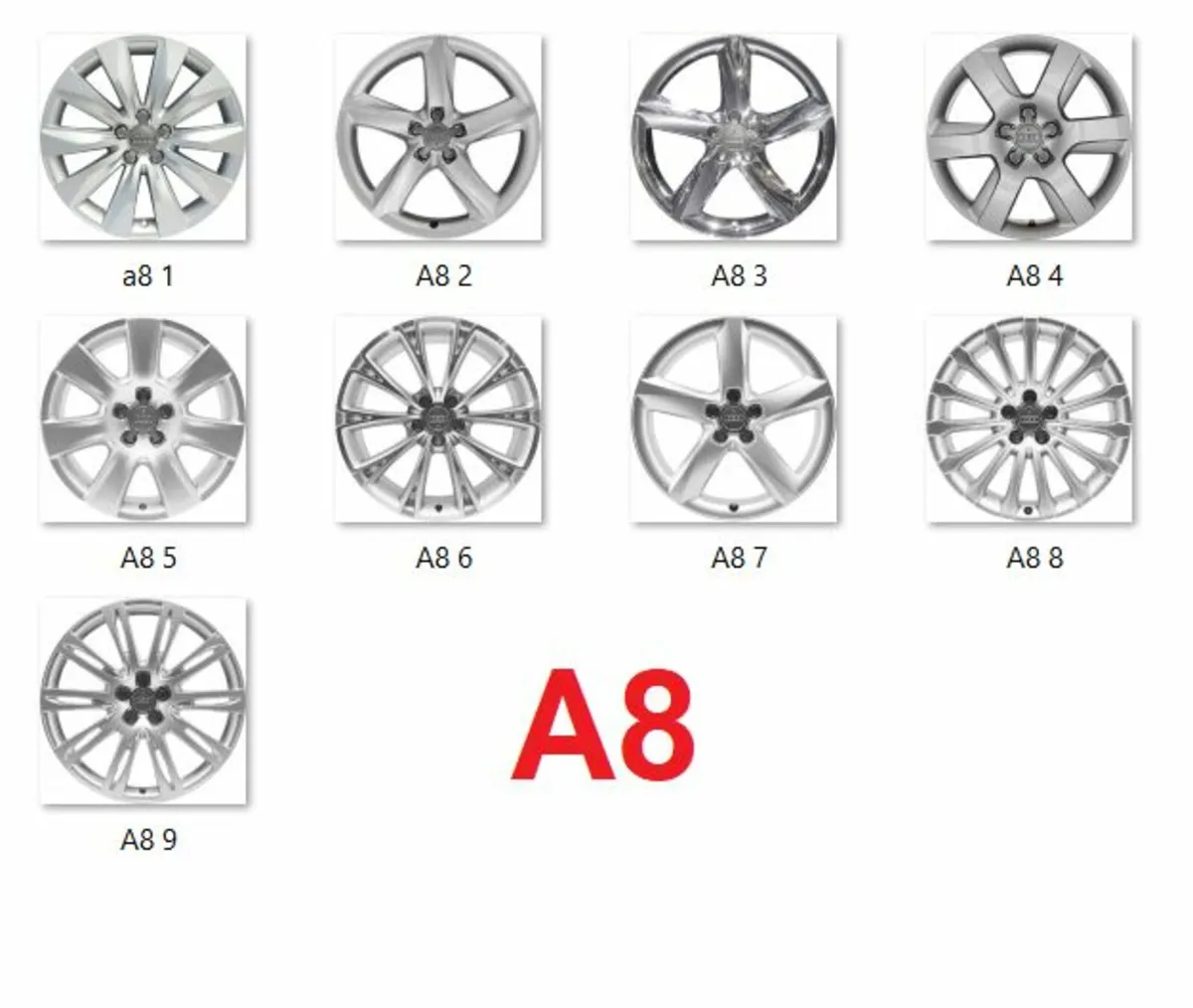 2 x Audi A4, A5, A6, A7 Star Cap - Delivery - Image 2
