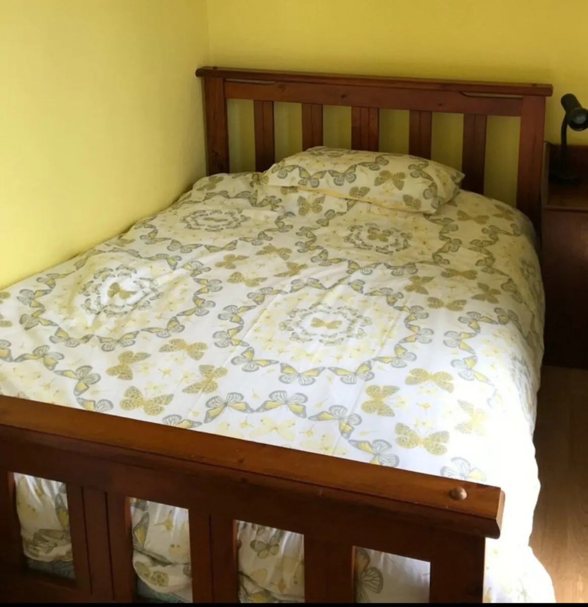 Stunning Solid 4Ft 6” Double Wooden Bed - Deliver - Image 2