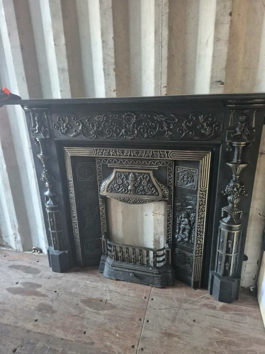 Cast iron  fireplace - Image 1