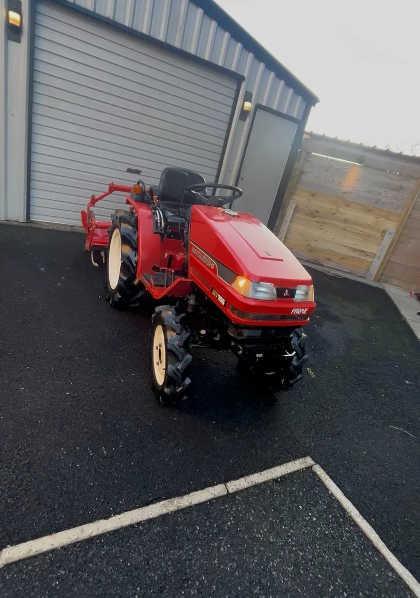 Mitsubishi mt155 tractor  cars / vans / garden - Image 3