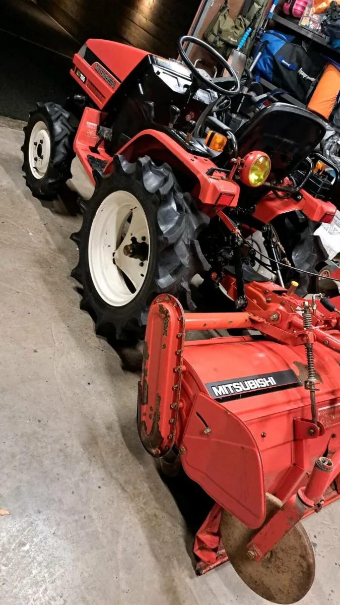 Mitsubishi mt155 tractor  cars / vans / garden - Image 4