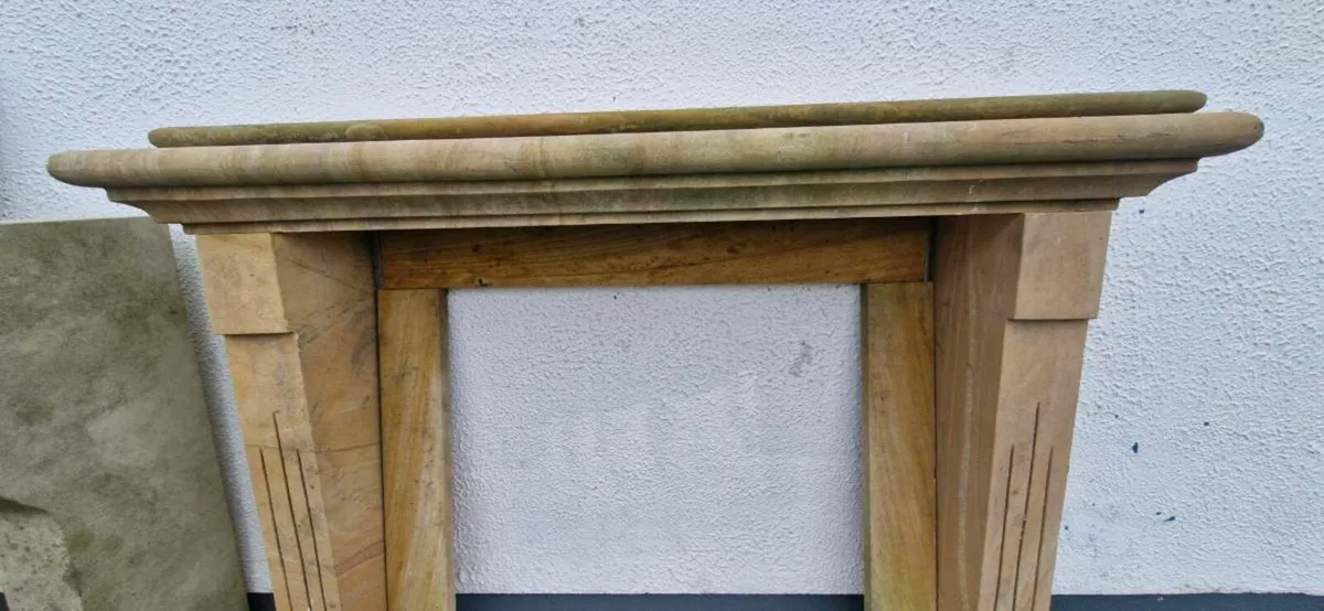 Sandstone fireplace - Image 1