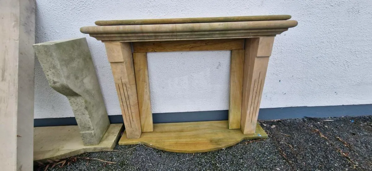 Sandstone fireplace - Image 2