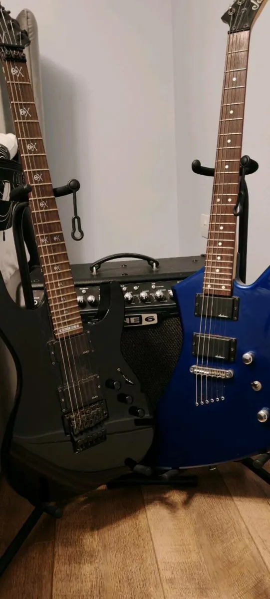 Ltd esp kh 602 lead guitar Jackson guitar and line - Image 1