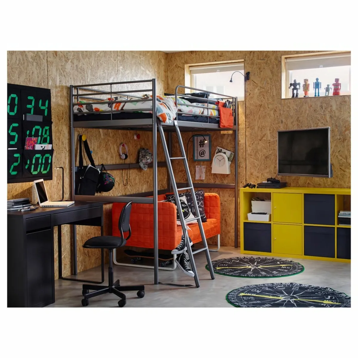 Single loft bed IKEA - Image 4