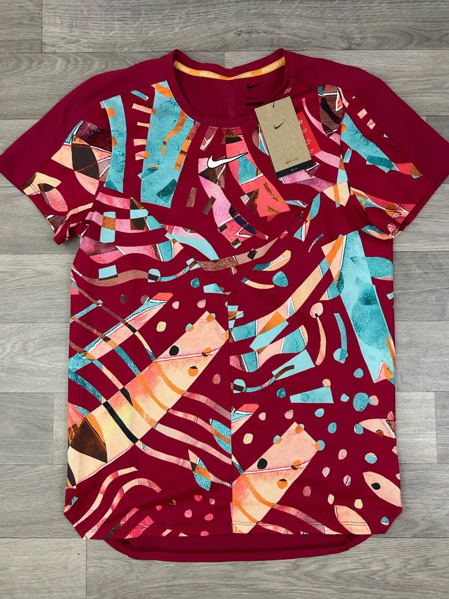 NEW Nike Court Advantage Tennis Shirt Mens Small - Image 2