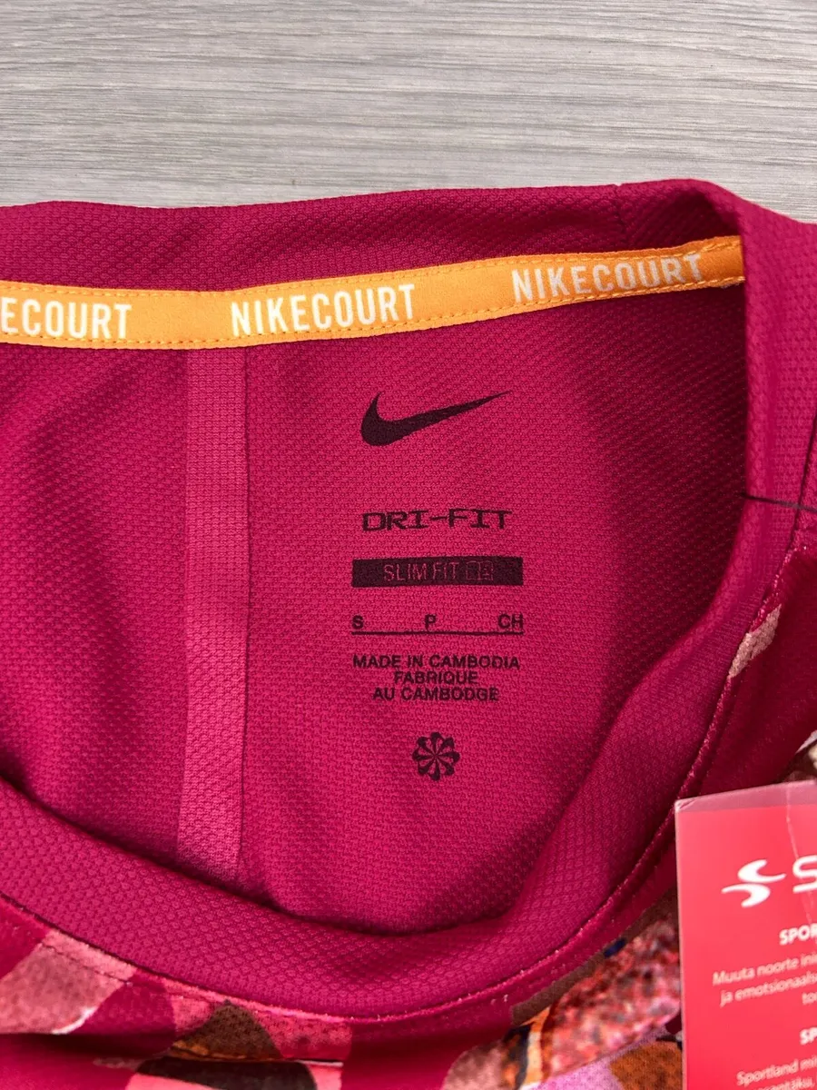 NEW Nike Court Advantage Tennis Shirt Mens Small - Image 4