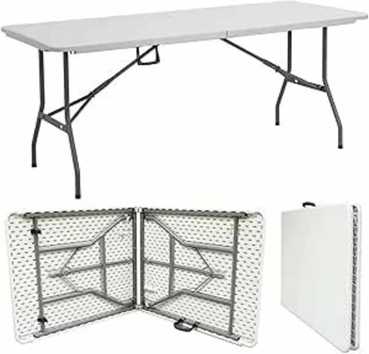 Heavy Duty Folding Table Camping, Picnic 180cm - Image 4