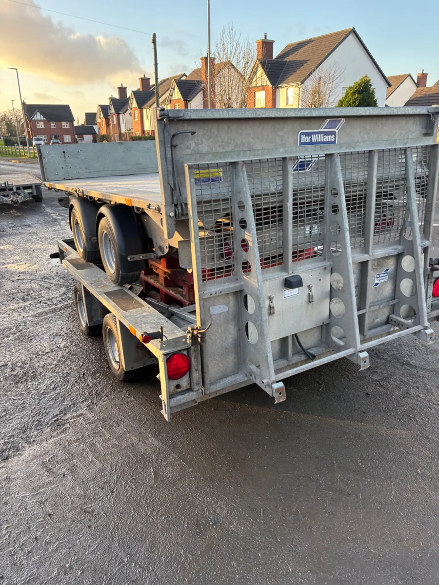 Ifor Williams 12x6 plant trailer - Image 2