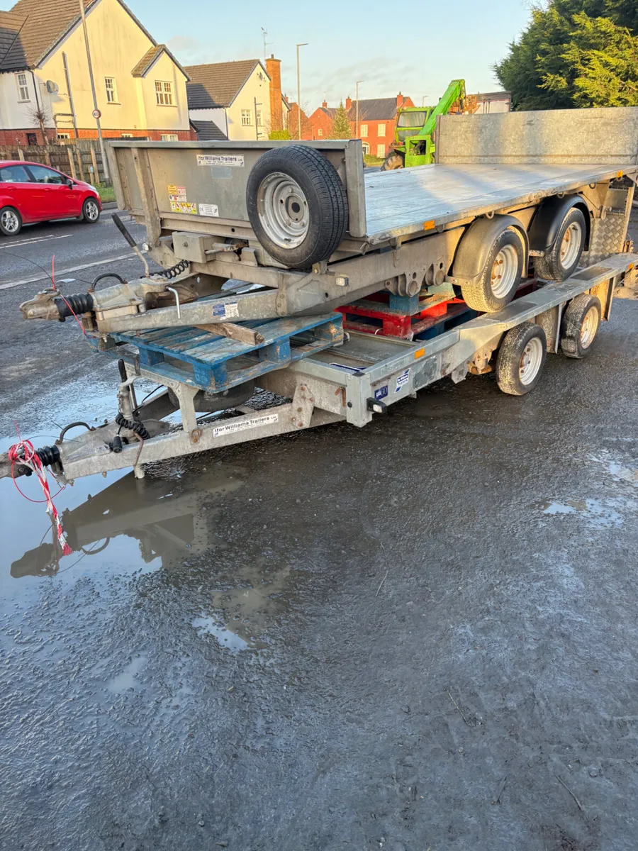 Ifor Williams 12x6 plant trailer - Image 1