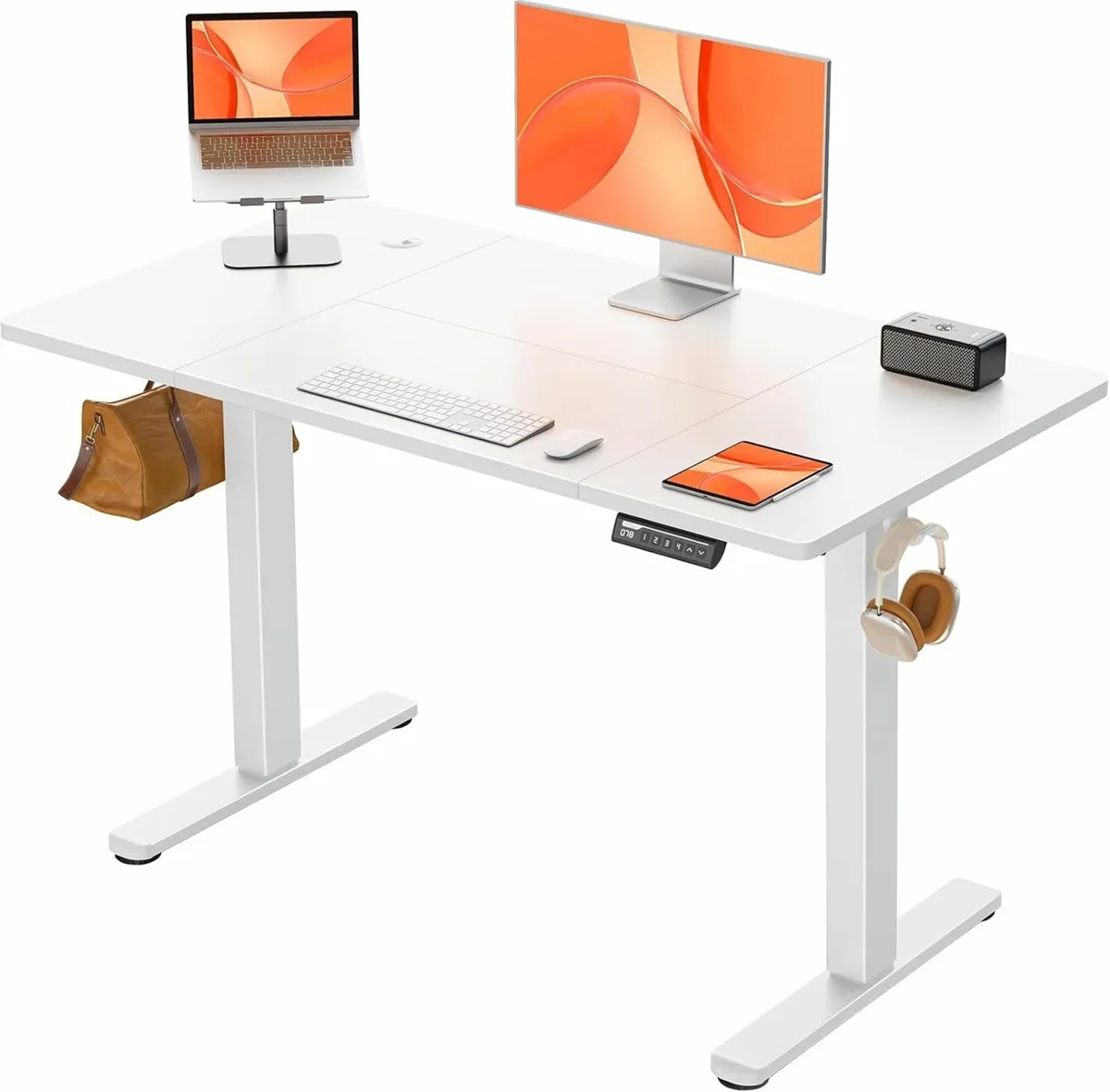 Electric Standing Desk Height Adjustable 120x60cm - Image 1
