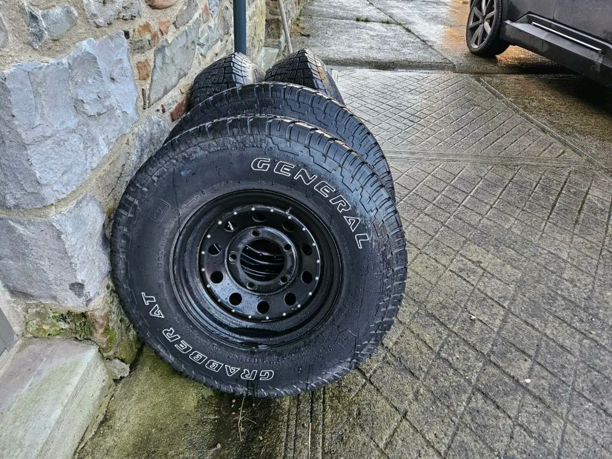 General Grabber All Terrain on 16 inch steel rims - Image 1